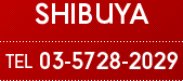 SHIBUYA TEL:03-5728-2029